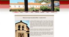 Desktop Screenshot of mosteirodebande.org